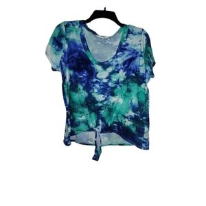 Eye candy tie dye crop top